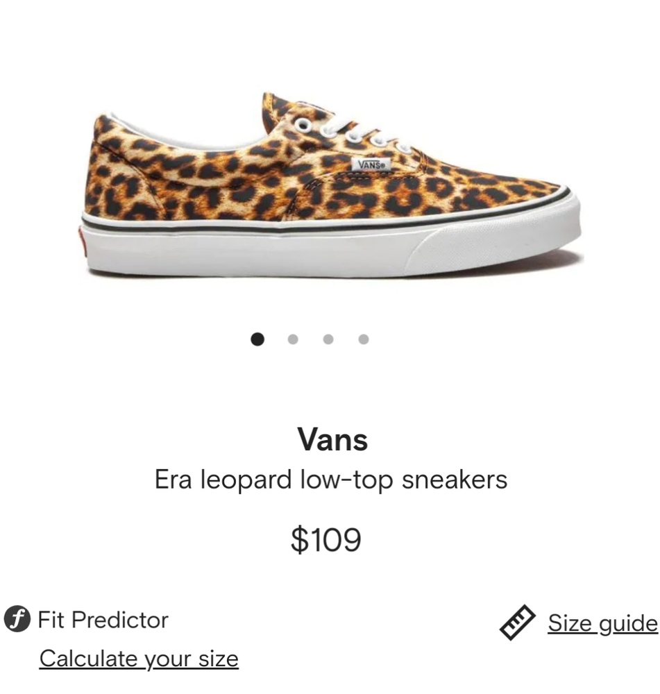 SOLD- Vans Era low top sneakers- NEW